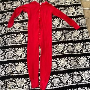 Vintage red union suit